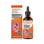 Tinnitus Relief Drops for Ringing Ears – Natural Tinnitus Relief, Reduce Buzzing/Clicking Noise & Relieve Ringing Ears, Support Hearing Health, Bottle of 60ml