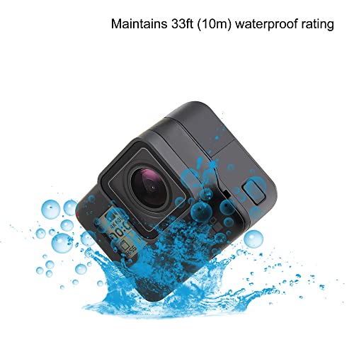 YALLSAME-Replacement-Side-Door-Cap-Aluminum-USB-Port-Cover-for-GoPro-Hero-7-Black-Action-Camera-Spare-Repair-Part-Accessory-Support-33-ft-10-m-Waterproof-Fit-for-Gopro-Hero-5-6-Black-Also