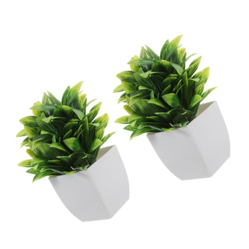 Milisten 2 Pcs Simulada Gladiolo En Maceta Planta De Interior Faux Planta De La Oficina Decoraciones De Escritorio Pequeñas Plantas Falsas Faux Faux Decoración del Hogar Decoración De