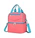 Mengshen Bebé Bolsa para Enfriador de biberones/Mochilas de Picnic - Almacenamiento de Gran Capacidad para Viajes Mantener la Leche Materna Material Medicinal frío Almuerzo portátil