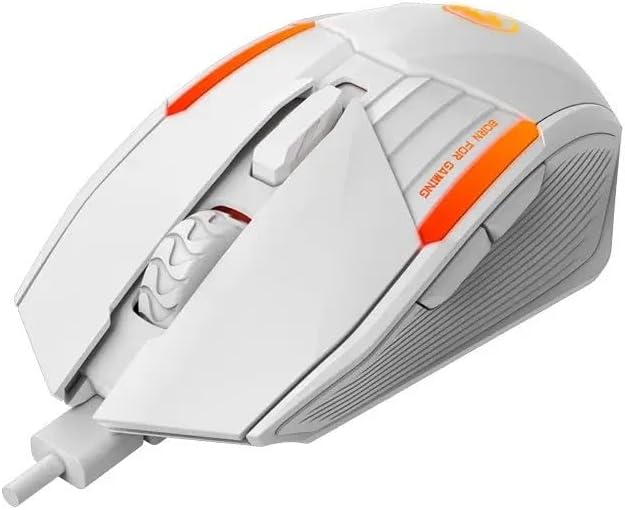 Marvo Scorpion M291 WH CAPO wired Gaming Mouse 7 colors lighting 6400 DPI - White