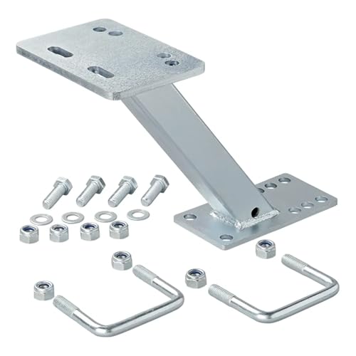 Reserverad Halter Anhänger 4/5-Loch-Felgen 8-16-Zoll-Reifen verzinkter Stahl Reserveradhalter für Wohnwagen mit Befestigungsmaterial Reserverad Halter Anhänger 4/5-Loch-Felgen 8-16-Zoll-Reifen verzinkter Stahl Reserveradhalter für Wohnwagen mit Befestigungsmaterial