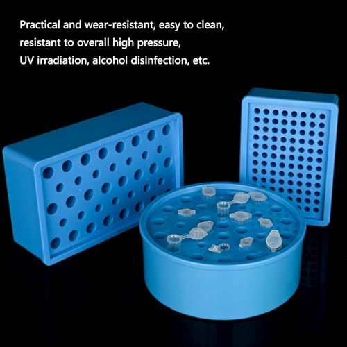 Caja de congelación apilable ultrarresistente para conservación de muestras 3