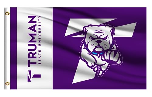 Truman State Bulldogs College Flag Outdoor,Outside 3x5 Banner, Double Sided