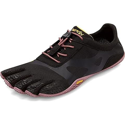Vibram FiveFingers 18W0701 KSO Evo, Fitnessschuhe Damen, Schwarz (Black/Rose), 37 EU Cover