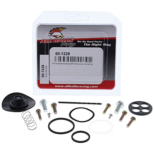 Image of All Balls Racing Fuel Tap Repair Kit 60-1228 Compatible With /Replacement For Honda CBR1100XX 1997-1998, VTR1000F 1998