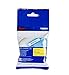 Produktbild Brother MK621BZ Schriftbandkassetten gelb schwarz 8mx9mm nicht laminiert für P-touch 60 65 75 80 85 110