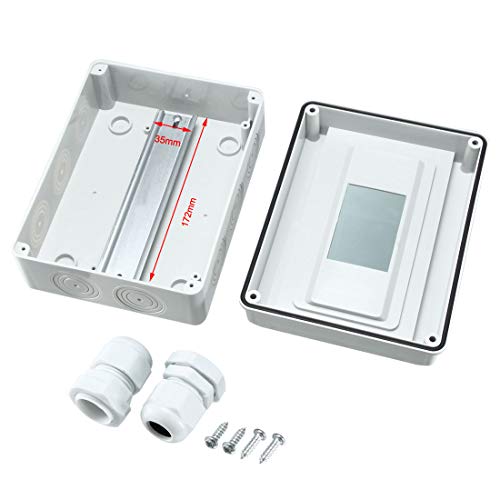 Awclub Plastic Transparent Cover Power Distribution Protection Box Ip65 Abs For Circuit Breaker Indoor On The Wall 8 Way (200Mmx155Mmx92Mm) #TOP3