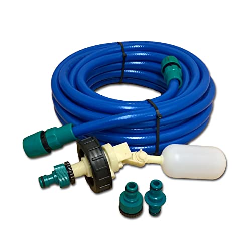 Mains Water Adaptor For A Aquaroll float system - A Universal Water Adaptor Kit Fits - Aquaroll-Aqua Caddy-Aquarius-Roly Poly & Water Hog Systems- 7.5 Meteres Of Hose Comes With All The Fittings - Free UK Shipping.
