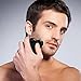 ChargeWorx Groom Essentials 3D Rotary Shaver, Portable Cordless Face-and-Head Shaver with 3 Rotating Blade Heads, LED Guide Light, and Ergonomic Handle
