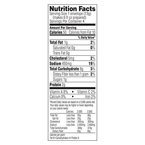 Lipton Cup-A-Soup Spring Vegetable, 4 ct, 6 pk