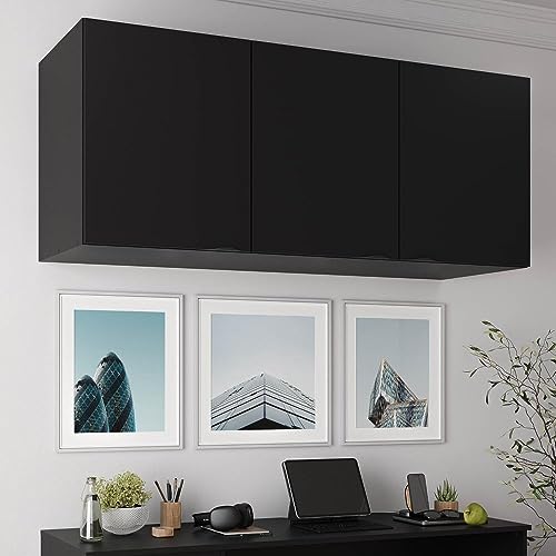 Ponte Modular 3 Portas Hera Cabecasa Madeiramadeira Preto