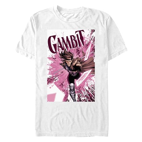 T-shirt Marvel Gambit blanc homme 3XL pour réveiller le héros en vous