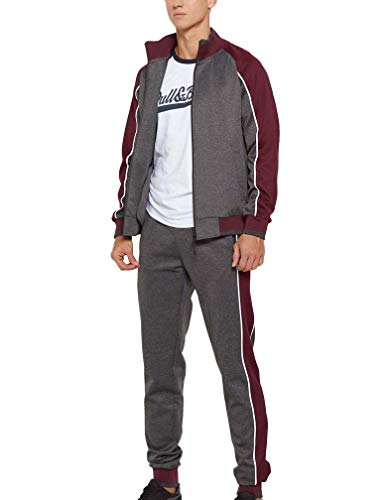 Tebreux Men's Tracksuits 2 Piece Outfit Jogging Suits Set Casual Long Sleeve Sports Sweatsuits4
