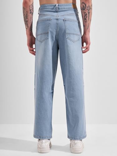 Image of Highlander Men's Straight Relaxed Fit Jeans | Stretchable | Everyday Comfort & Style| Jeans for Man|Premium Cotton Blend