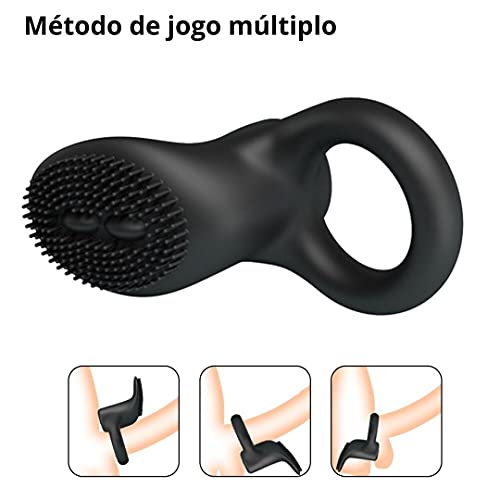 Vibrador Galo Anel Sexual Para Casal Atraso Ejaculação Prematura Estimulador Erótico Zatla Shop