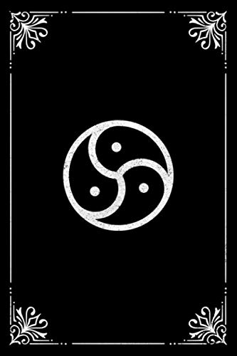 BDSM Journal: Triskelion BDSM symbol lined notebook / kink journal