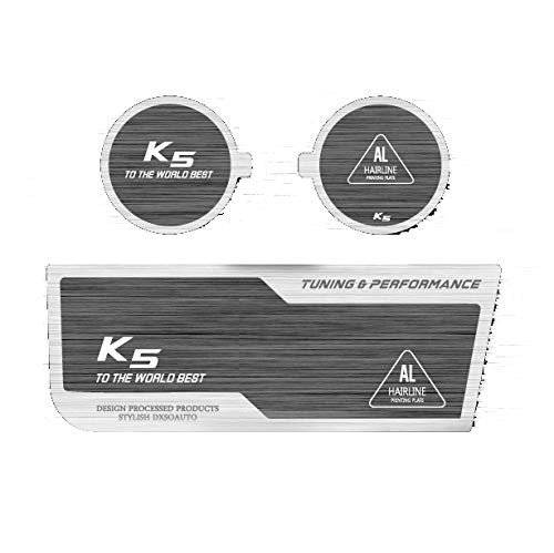 Plaque de console pour Kia Optima K5 2011-2015 en style piano avec double porte-gobelet