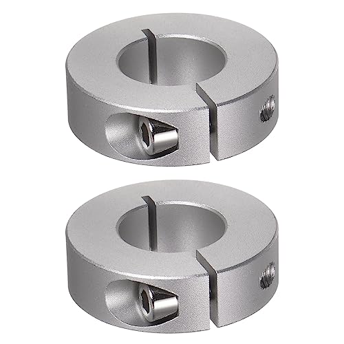 QUARKZMAN - QUARKZMAN 2pcs Bague de Réglage Bague Arrêt d'axe Butée Arbre Collier Diviser 20mm Alésage Aluminium Alliage, 40mm OD, 12mm Largeur pour Roue Brouette Pont Boîte Vitesses Anodisation