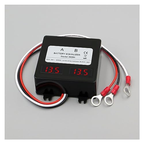 Ecualizador de baterías HC01, equilibrador para baterías de plomo-ácido de 12 V y 24 V, regulador de voltaje para paneles solares miniatura 6