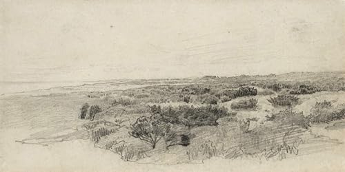 Toile murale abstraite paysage d'arbres William Richards 60x90