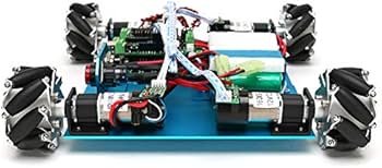 Amazon.co.jp: 4WD60mmメカナムホイールロボット (10021) [台車