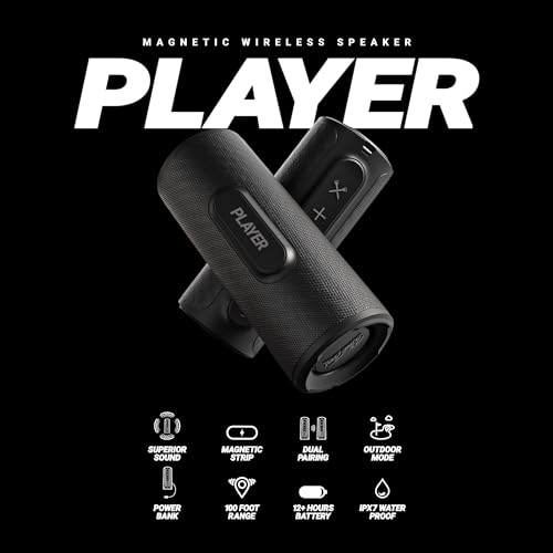 Blue Tees Golf - Player Pack Bundle- Series 3 Max Rangefinder, Magnetic Speaker, Divot Tool & Magnetic Hub - The Golf Bundle to Elevate Your Round