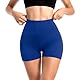 Sanpetix Sports Shorts Damen, High Waist Blickdicht Leggings Shorts für Damen Marineblau 1 Pack LXL