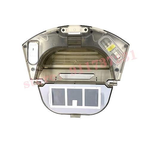GORMEL Réservoir d'eau d'origine 2 en 1 avec Station de Chargement de boîte à poussière Compatible for Les pièces d'accessoires d'aspirateur Robot Imou L11 avec Filtre Hepa (Color : White)