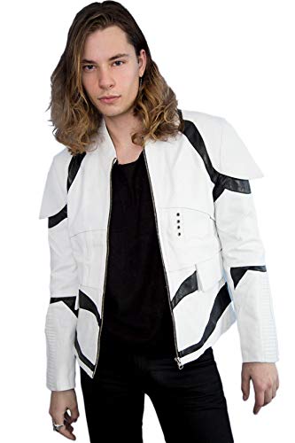 Men's Storm trooper Armor Leather Jacket