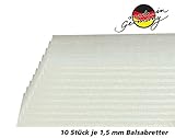 AAA Balsaholz Qualität, Hergestellt in Deutschland