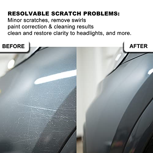 Batoca S2 Cordless Polisher, Car Buffer Polisher With 2Pcs 5Ah Batteries, Lcd Screen Display, 2000- 4500 Rpm Smart New Wireless Polishing Machine For Removing Scratch #TOP6