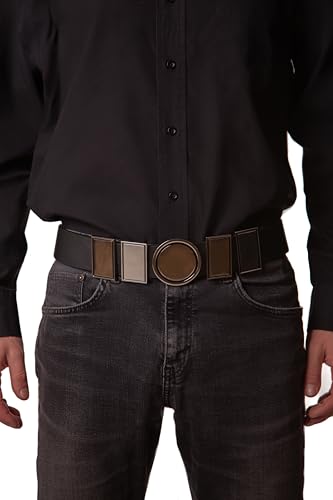 Silver Square Costume Belt - Mens Womens Teen Adult Boy - Cosplay Go Accessories Halloween Costume3