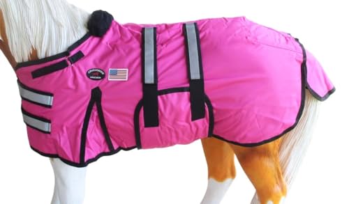 Image of 1680D Miniature Weanling Donkey Pony Horse Foal Winter Blanket 519TS01