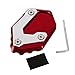 Produktbild Neues Motorradzubehör Aluminium Ständer Vergrößerungs Platte Erweiterungspolster für R1200GS LC 2013-2018, Nicht für R1200GS Adventure LC (Rot)