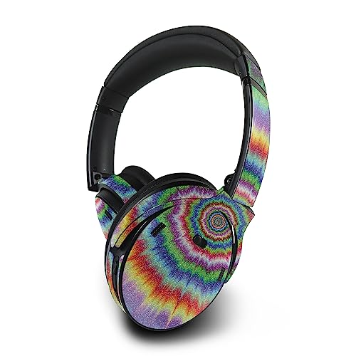 Image of MightySkins Glossy Glitter Skin Compatible With Bose QuietComfort 45 Headphones - Vibration | Protective, Durable High-Gloss Glitter Finish | Easy to Apply, Remove, and Change Styles | Made in The USA