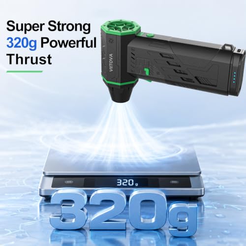 180,000 RPM Electric Compressed Air Duster, Cordless Mini Air Blower - image 3