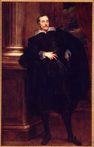 Portrait de Marcello Durazzo par Anthony Van Dyck Tableau Décoratif 60x90cm