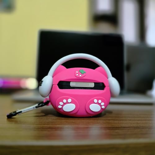 Image of YODI Case Cover for Airpods Pro|Pro 2|Airpods Pro 3|Airpods 4 Pouch, Silicone Cases with Cleaner Kit 360 Drop Protection,Shock-Resistant ([Headphone - Redbear ], Airpods Pro /Pro 2)