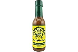 Dirty Dicks Peachy Green Pepper Hot Sauce