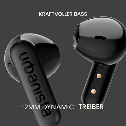 Urbanista Copenhagen 2 Kabellose Bluetooth Kopfhörer in-Ear, True Wireless Earbuds mit 4 ENC Mikros, 36 Std. Laufzeit, Tiefer Bass… – Ansicht 2