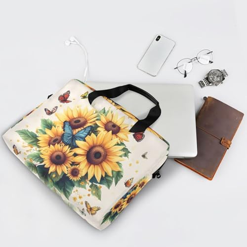 Bolso maletín para laptop ALAZA con correa y acolchado miniatura 7