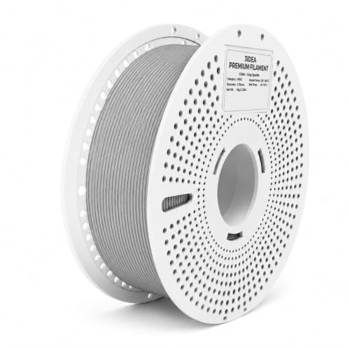 Image of 3IDEA PETG Sparkle 3D Printer Grey Filament 1.75mm, 1KG with Reusable Spool, Dimensional Accuracy ±0.02mm, Premium PETG for Strong, Smooth & Durable Prints