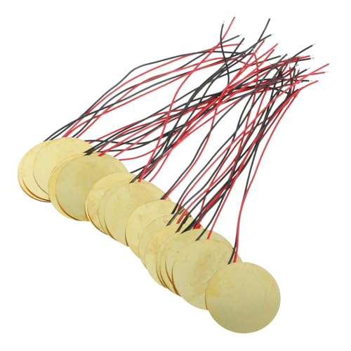 NULYLU Discs 20pcs for Musical Instruments Live and Recording Sessions Durable Noise- Sound