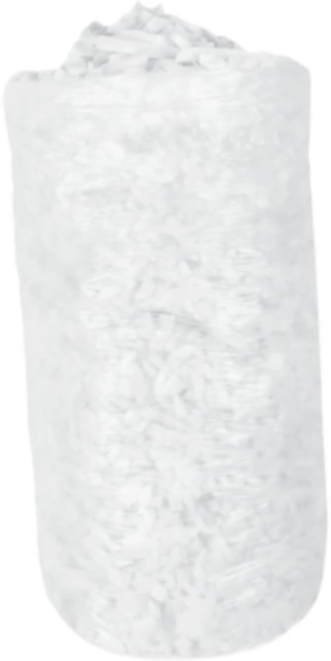 Shredded Memory Foam Refill Bean Bag Filler Replace Memory Foam Filling for Dog Beds Stuffed Animals Bean Bag Pillows Cushion, White