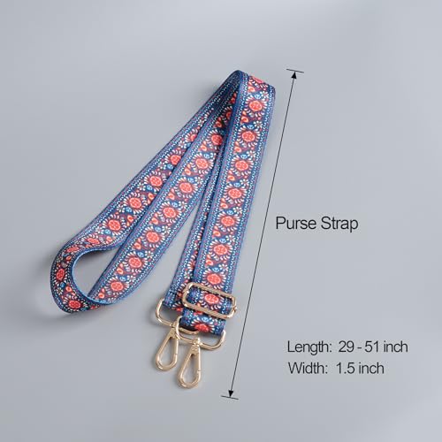 Image of chushui Replacement Purse Strap,Wide Adjustable Crossbody Straps for Handbags