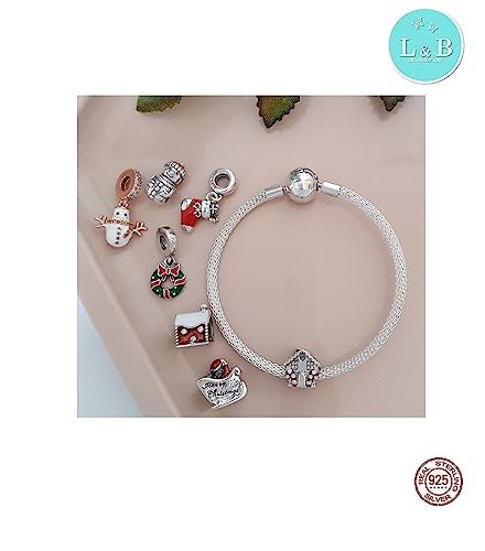 Berloque CASINHA DE NATAL PRATA em Prata 925