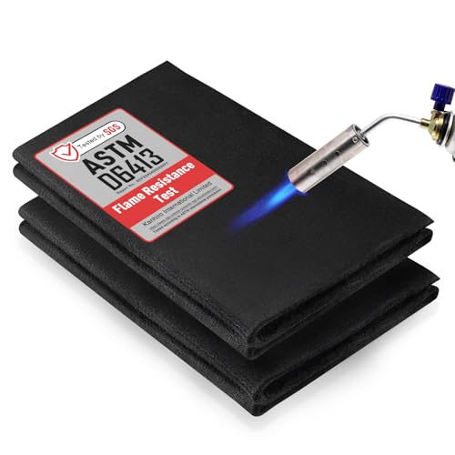 Carbon Felt Welding Blanket Fireproof - 2 Packs 12