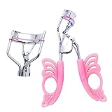 Wimpernzange aus Metall Fischschwanz-Clip Make-Up-Gerät Make-Up-Utensil & nbsp; Multifunktion Edelstahl-Clips Makeup-Accessoires für Frauen pink