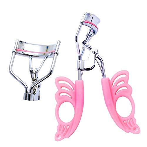Preisvergleich Produktbild Falscher Wimperncurler Wimpern Nipper Multifunktion Makeup-Accessoires für Frauen Makeup-Zubehör Make-up und Zubehör Kunststoffclips Beauty-Tools pink